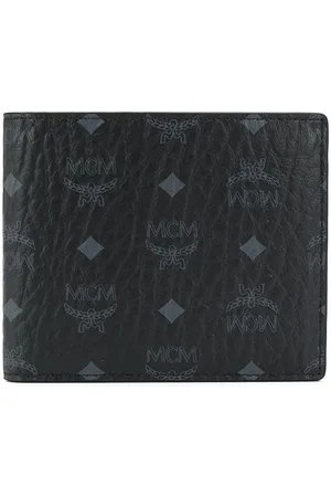 MCM Logo-print bifold wallet