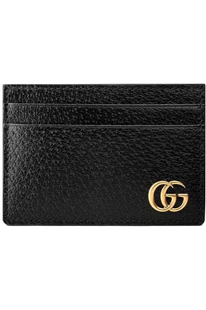 Gucci Leather Money Clip With Web in Black for Men