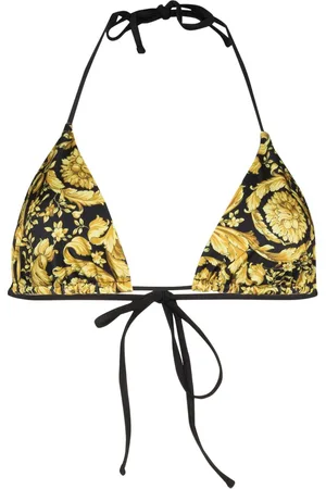 VERSACE Barocco bikini top