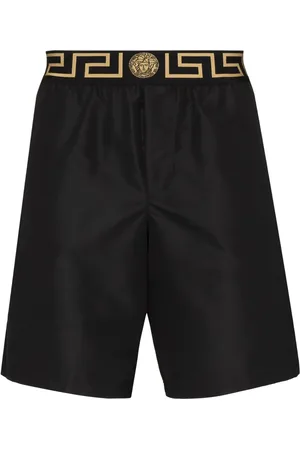 VERSACE Greca Border swim shorts