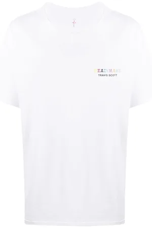 READYMADE Crew neck printed logo T-shirt