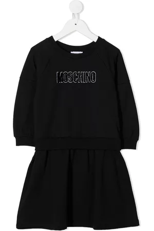 Moschino Long sleeve logo dress