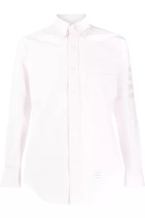Thom Browne Satin weave 4-Bar shirt