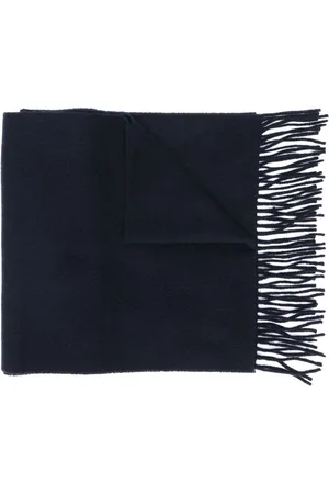Saint Laurent Woven fringed scarf