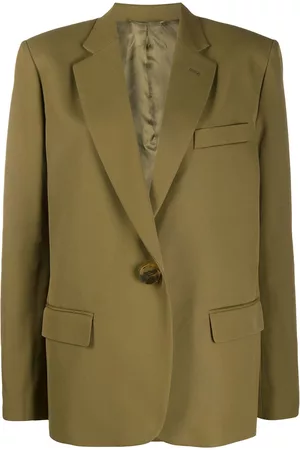 The Attico Plain single breasted blazer
