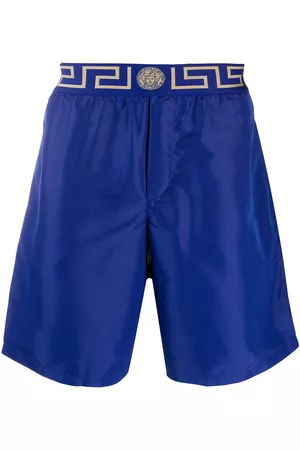 VERSACE Greca Border swim shorts