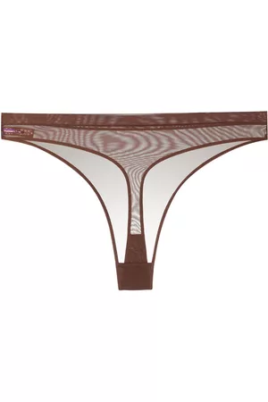 MAISON CLOSE Mesh thong