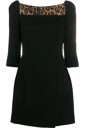 Dolce & Gabbana Double crepe minidress