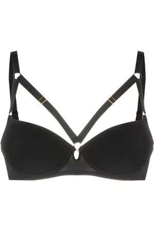 MAISON CLOSE Strap-embellished padded bra