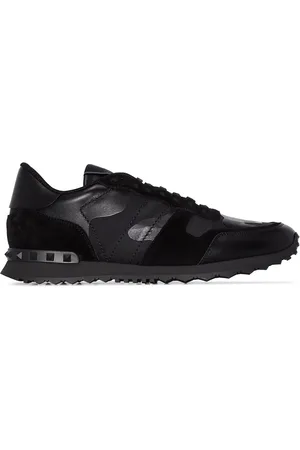 VALENTINO GARAVANI Rockrunner camouflage-print sneakers