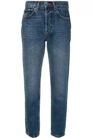 ANINE BING Sonya high-rise straight jeans