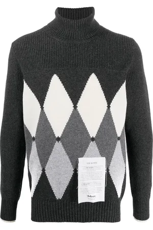 BALLANTYNE Diamond cashmere jumper
