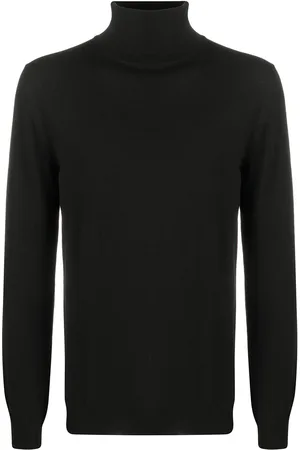 ZANONE Rib-trimmed roll neck jumper