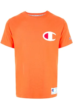 Champion Logo patch crew neck T-shirt
