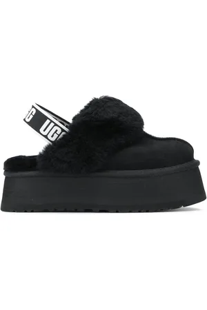 UGG Faux fur slingback mules