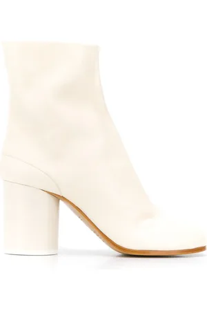 Maison Margiela Tabi 80mm leather ankle boots