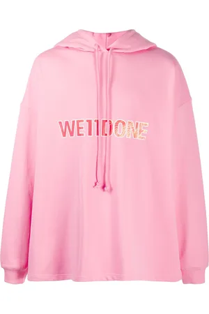 We11 Done Logo print hoodie