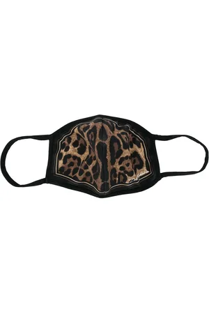 Dolce & Gabbana Leopard-print face mask