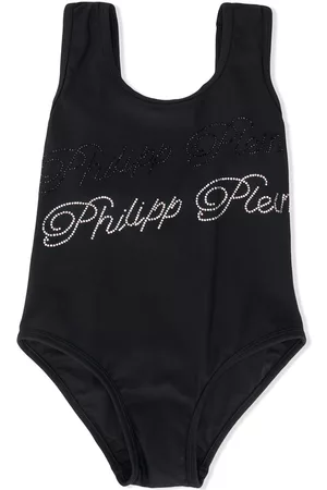 Philipp Plein Embellished signature swimsuit