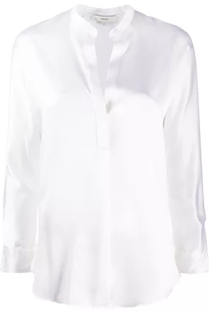 Vince Open neck loose fit blouse