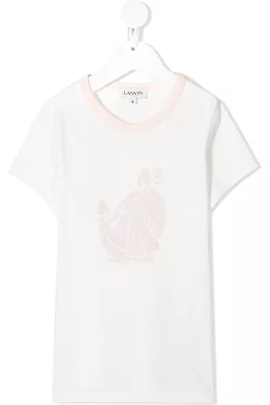 Lanvin Glittery logo short-sleeve T-shirt
