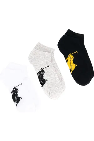 Ralph Lauren Pony motif ankle socks