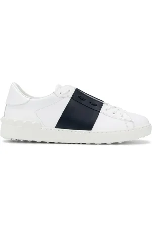 VALENTINO GARAVANI Open leather sneakers