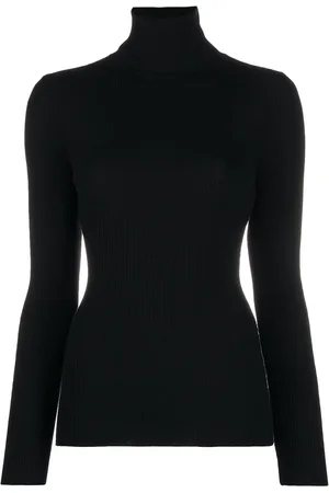 Wolford Roll-neck ribbed jumper