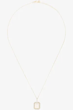 Mateo 14kt yellow T diamond necklace