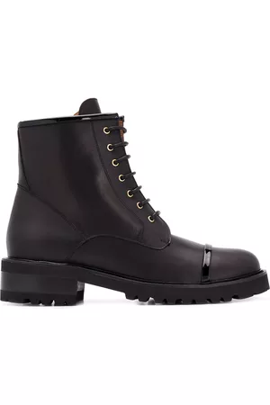 MALONE SOULIERS Chunky lace-up leather boots
