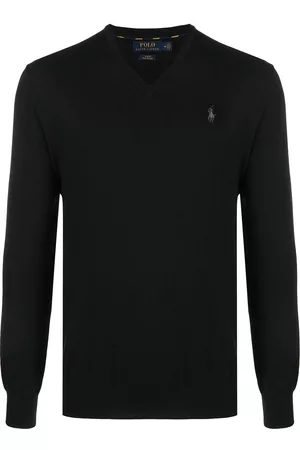 Ralph Lauren Logo embroidered cotton jumper