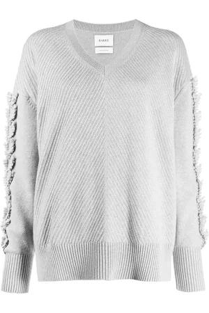Barrie Textured sleeve jumper