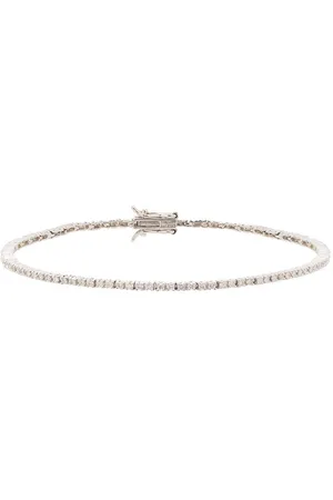 Mateo 14kt white gold diamond tennis bracelet