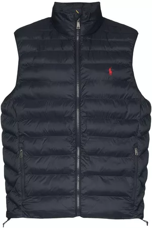 Ralph Lauren Logo-embroidered puffer gilet
