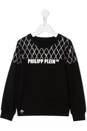 Philipp Plein Rhinestone-embellished sweatshirt
