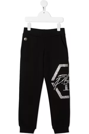 Philipp Plein Hexagon embellished track pants