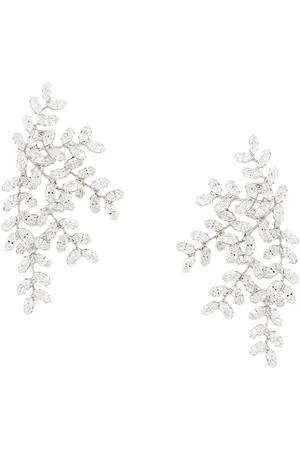 Jennifer Behr Crystal embellished earrings
