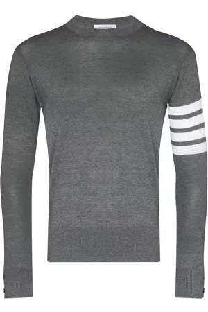 Thom Browne 4-Bar Merino Pullover