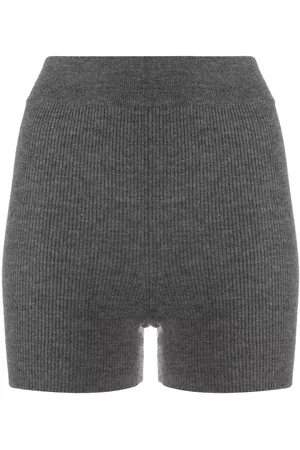 Cashmere In Love Alexa ribbed-knit biker shorts