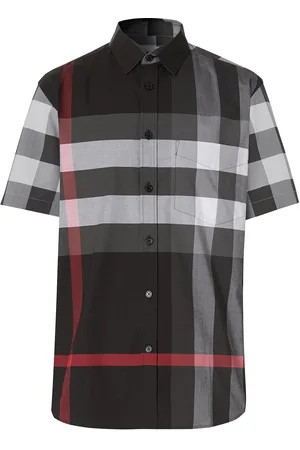 Burberry Checked short-sleeve shirt