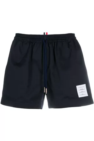 Thom Browne Drawcord waistband rugby shorts