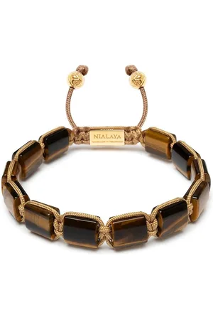 Nialaya Jewelry Gemstone-embellished beaded bracelet