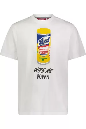 MOSTLY HEARD RARELY SEEN Wipes cotton T-shirt