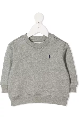 Ralph Lauren Logo embroidered crew neck sweatshirt