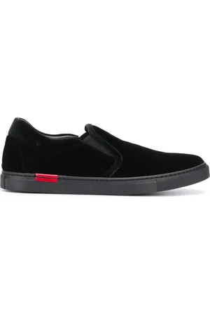 Scarosso Asia velvet slip-on sneakers