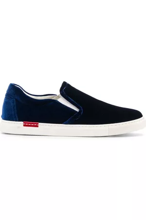 Scarosso Asia velvet slip-on sneakers