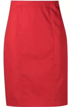 CHANEL High-waist straight-fit skirt