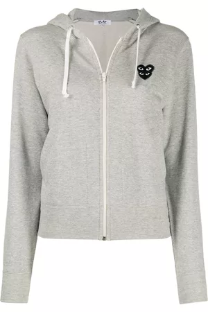 Comme des Garçons Overlapping heart hoodie