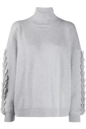 Barrie Cashmere roll-neck jumper
