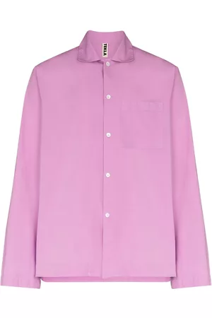Tekla Organic cotton pajama shirt